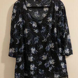 Simply Vera (Vera Wang), 2X, Blouse